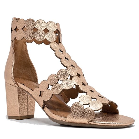 novara block heel sandal